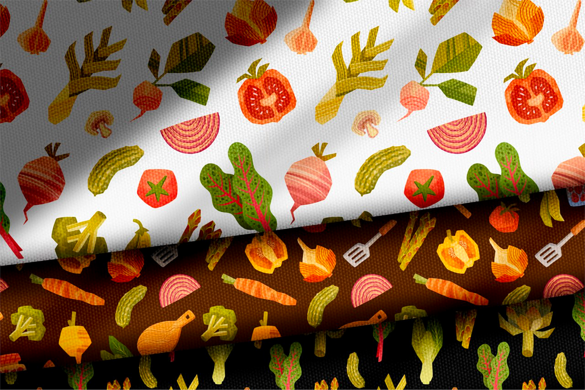 Food & Kitchen Clipart - Vegetables, a Food Illustration by Moon House Shop (Photo 6 of 8)