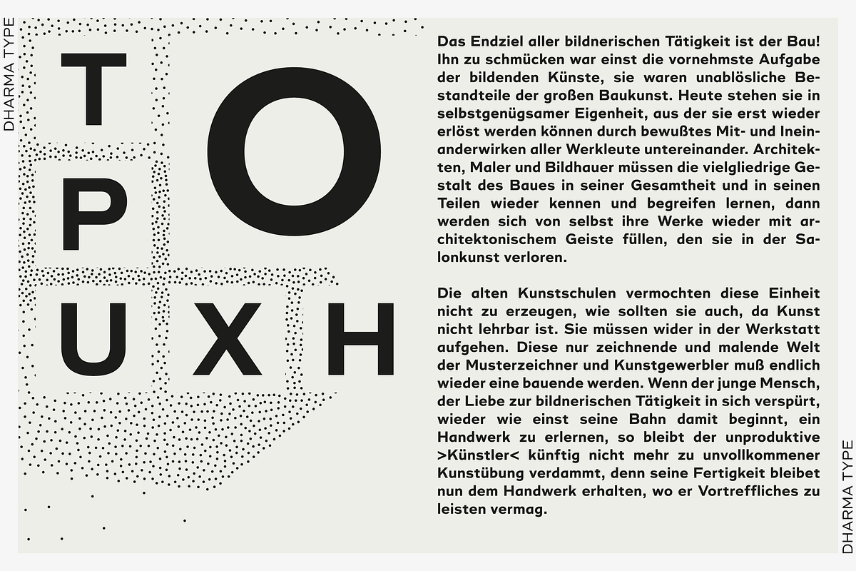 Quic, a Sans Serif Font by Dharma Type (Photo 9 of 10)