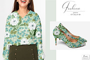 Hydrangea Lace Pattern & Motifs, a Pattern Graphic by Zeesi Design Garden (Thumbnail 2 of 12)