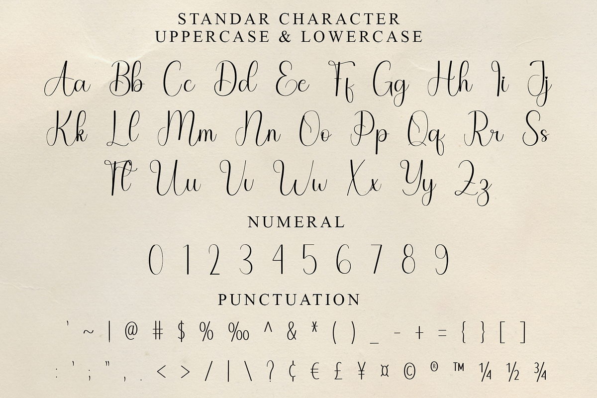 Amellia Carlotte, a Handwritten Font by FreshTypeINK (Photo 8 of 8)