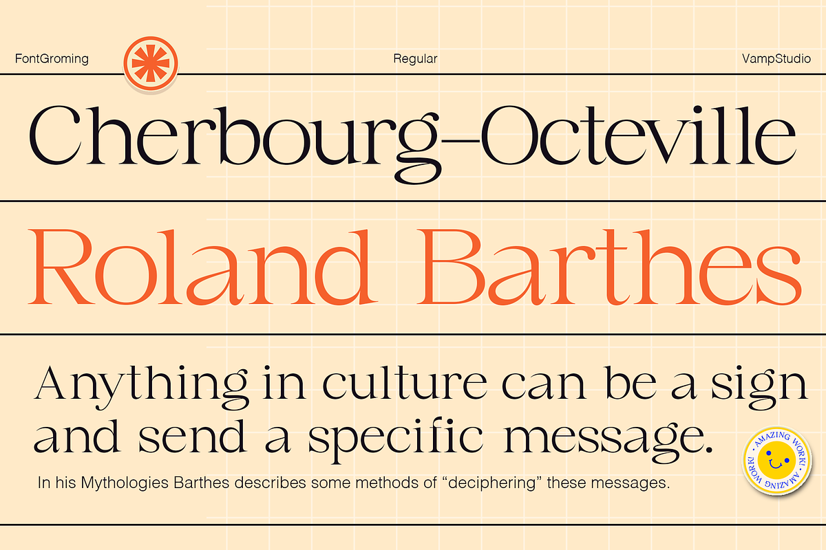 Groming elegant serif font, a Serif Font by Vampstudio (Photo 8 of 13)