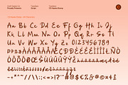 CS Alyaka Stamp, a Handwritten Font by Craft Supply Co. (Thumbnail 8 of 8)