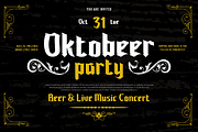 Wukang, a Blackletter Font by twinstd (Thumbnail 3 of 13)