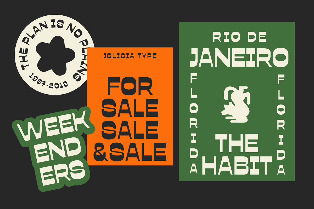 Billy Bonker | Vintage Sans, a Sans Serif Font by Jolicia Type (Photo 8 of 11)