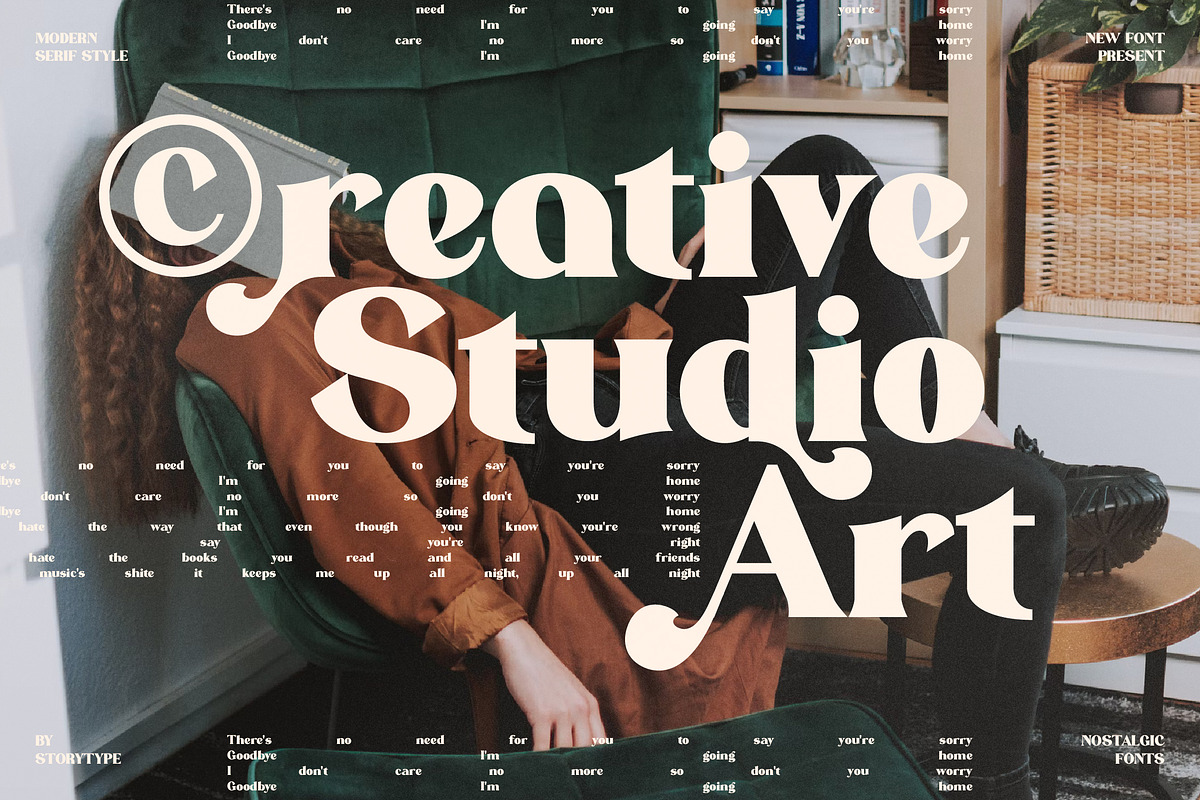 Adittab Marirah Modern Serif Font, a Serif Font by Storytype Studio (Photo 9 of 15)
