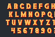 Retro circus show alphabet, an Object Graphic by RevelStockart (Thumbnail 2 of 6)
