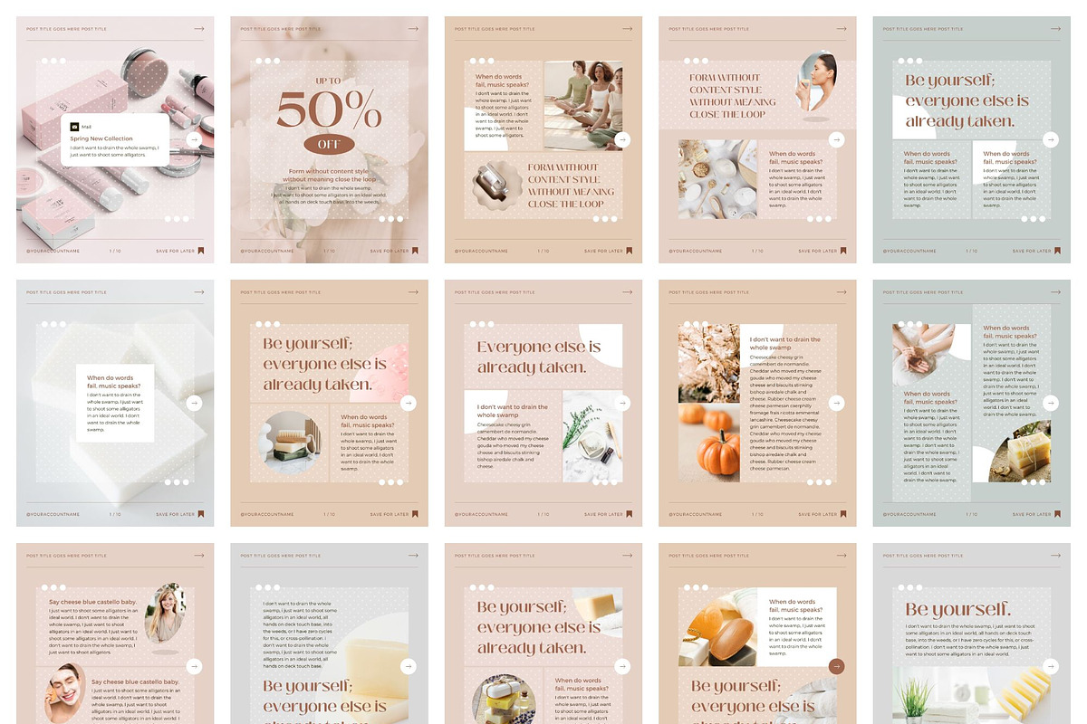 Instagram Post Story Template Dot, a Social Media Template by Keikoya (Photo 7 of 18)