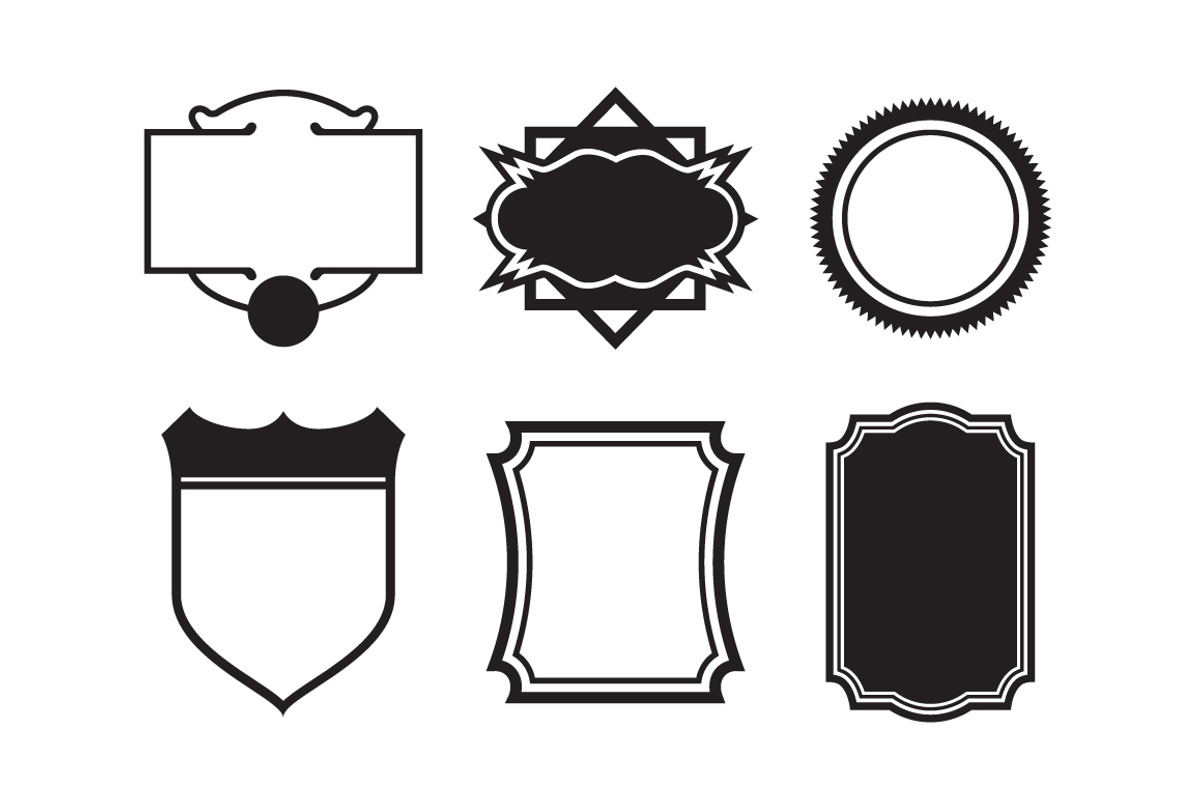 Vintage Elements Vector Packs, a Graphic by Steve Wolf Designs (Photo 3 of 3)