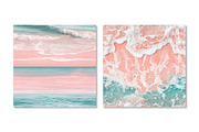 Pink Sandy Beach Backgrounds, a Texture Graphic by Dream Creation (Thumbnail 5 of 5)
