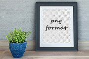 Concrete Wall Frame Mockup, a Print Template by desgiant (Thumbnail 4 of 4)
