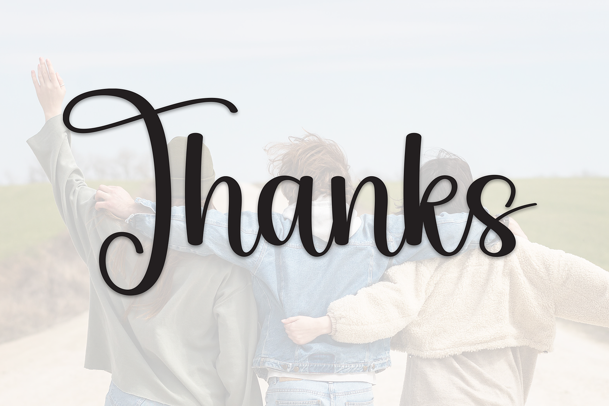 Better Together | Script Font, a Handwritten Font by Scratchones (Photo 9 of 9)
