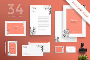 Branding Pack Ivory Salon