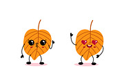Autumn Kawaii Character Set, a Seasonal Illustration by Idressart (Thumbnail 3 of 3)