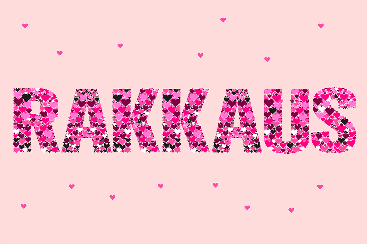 Love Font preview 8