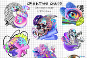 3D Creative Chaos Graphic set, a Graphic by LarysaZabrotskaya (Thumbnail 11 of 14)