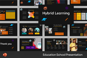 Education School Powerpoint Template, a Presentation Template by Fit-tee