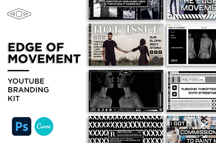 Edge of Movement YT kit PSD & CANVA