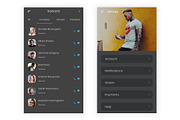 Konnect - Social Media Sketch App, an UI Kit Template by themelove (Thumbnail 6 of 9)