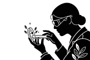 This Scientist Lab Silhouettes, an Illustration by Amazin_art (Thumbnail 21 of 31)