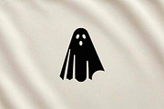 Classic Ghost Silhouette Vector, an Object Illustration by Vectorium Studio (Thumbnail 3 of 4)