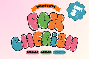 Fox Cherish 3 Fonts Style, a Handwritten Font by Fox7 By Rattana