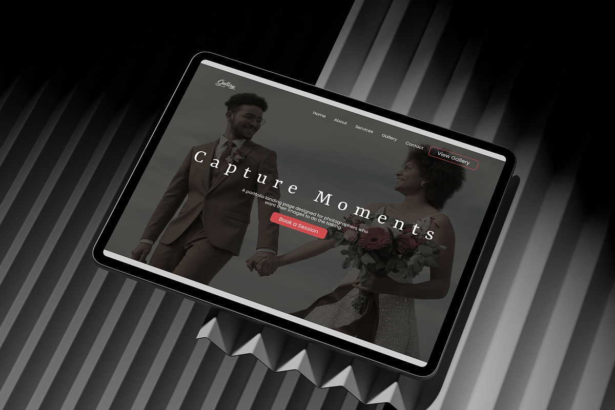 Photography Showcase Landing Page preview 5