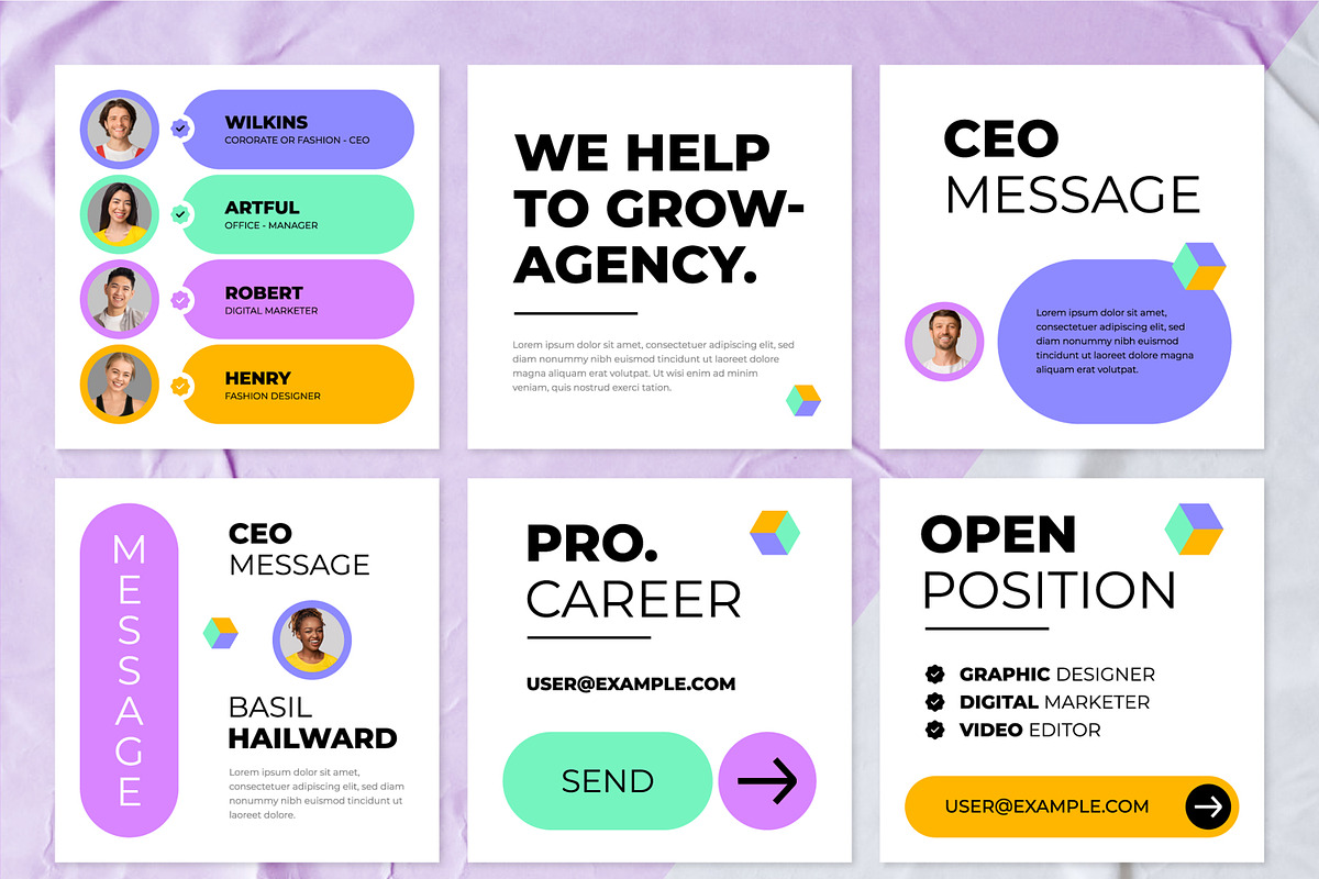Corporate Post Template, a Social Media Template by MightyDesign (Photo 2 of 6)