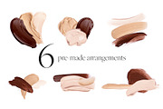 Foundation Makeup Textures, a Texture Graphic by Touch and Form (Thumbnail 8 of 8)