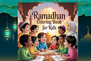 Bold & Easy Ramadan Coloring Book, a Seasonal Illustration by Design Zone (Thumbnail 3 of 5)