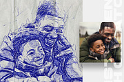 Realistic Pen Sketch Creator, an Action Add-On by Amorjesu.com (Thumbnail 31 of 37)