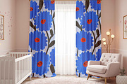 Red,White and Blue Playful Abstracts, a Pattern Graphic by Pattern Whimsy (Thumbnail 4 of 7)