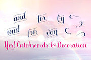 LiebeLotte Swell, a Script Font by LiebeFonts (Thumbnail 9 of 9)