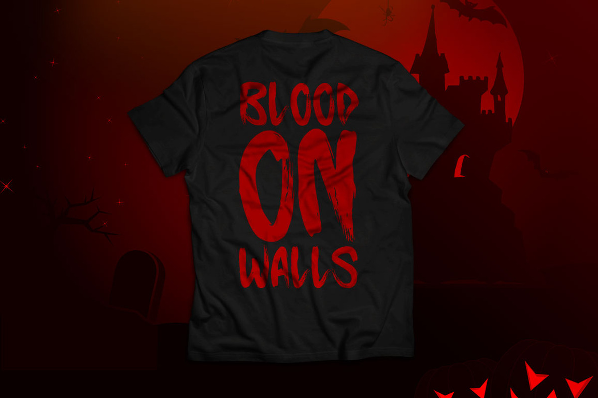Bloody Echoes Typeface, a Handwritten Font by Seemly Fonts (Photo 2 of 5)