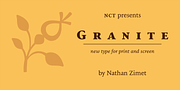 NCT Granite, a Serif Font by NCT (Thumbnail 1 of 10)