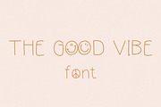The Good Vibe Font / smile peace, a Script Font by KruthDesign (Thumbnail 8 of 9)