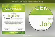 New Certificate Template, a Stationery Template by Krukowski Graphics (Thumbnail 2 of 3)