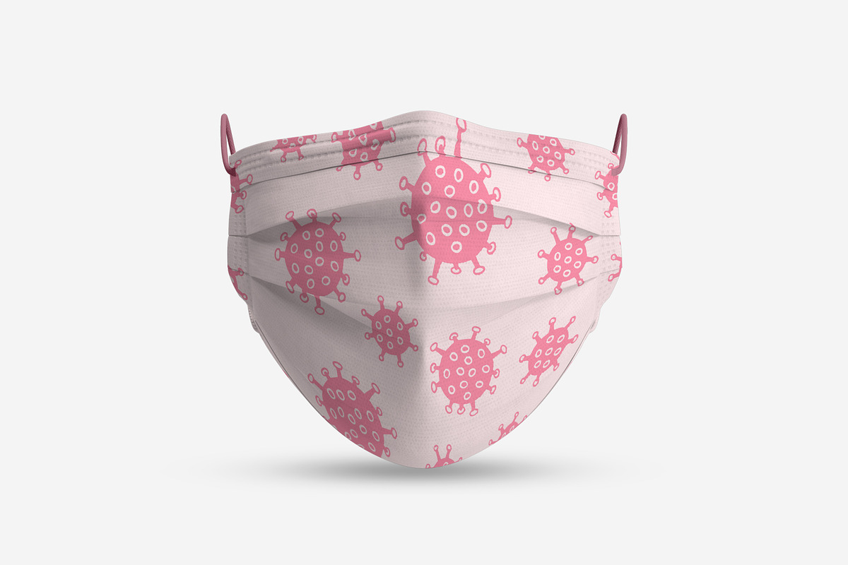 Face Mask Mock-up_03, a Mask Mockup by Mila (Photo 9 of 9)