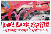 Honey Bear - Graffiti Font, a Handwritten Font by tebaltipislab (Thumbnail 4 of 7)