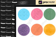Procreate Scalloped Edge & Paper, a Brush Add-On by DrawingStoryShop (Thumbnail 6 of 6)