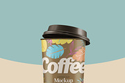 Realistic Coffee Cup Mock-up, a Print Template by Propex (Thumbnail 10 of 24)