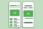 Marketing Mobile App Wireframe, a Wireframe Template by MightyDesign (Thumbnail 5 of 8)