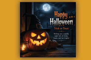 Happy Halloween Card, a Holiday Photo by microtasker
