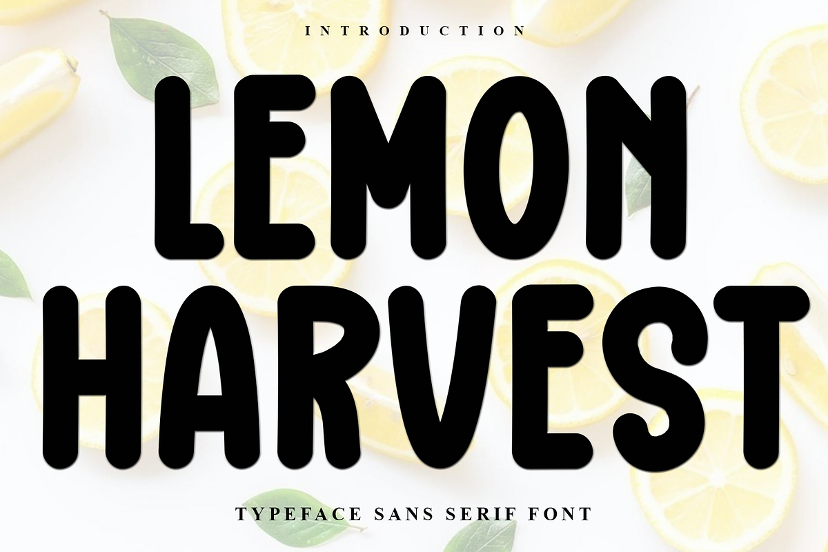 Lemon Harvest, a Script Font by FreshTypeINK (Photo 1 of 8)
