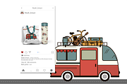 Camper Van Creator, an Illustration by lokfrid (Thumbnail 8 of 8)