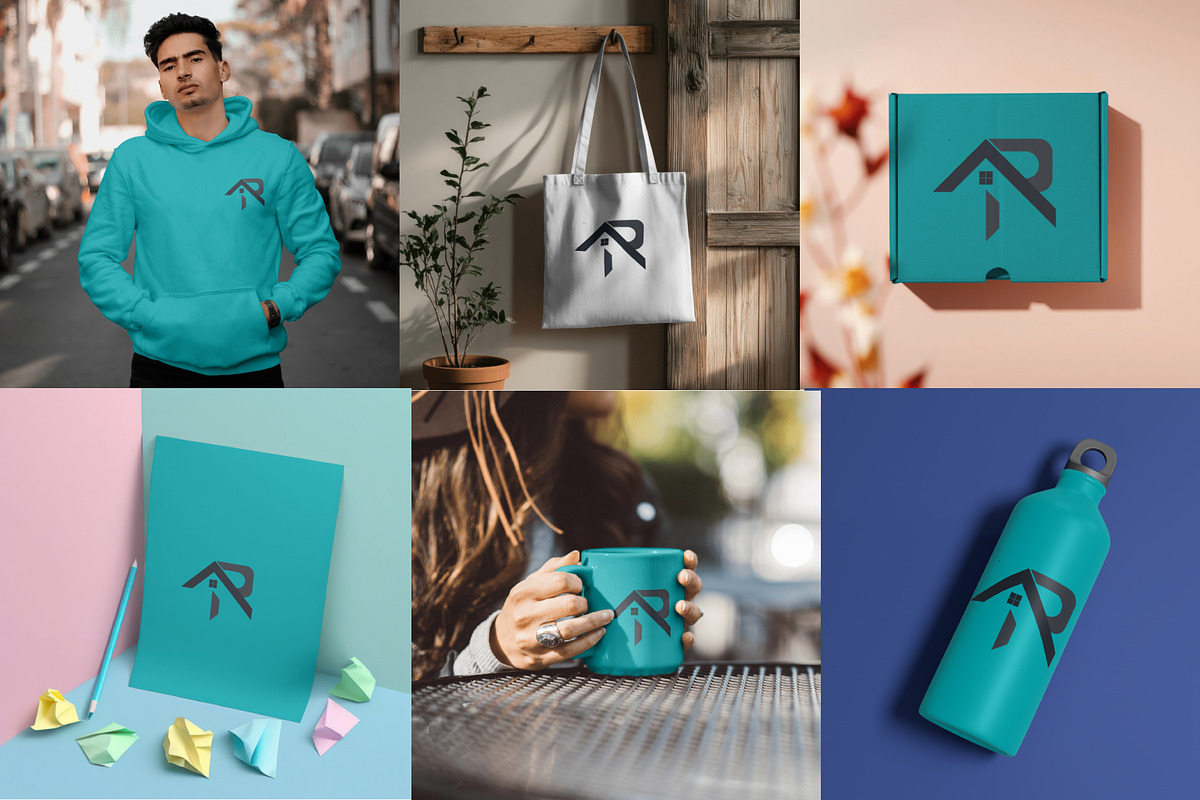 Modern Real Estate R Letter Logo, a Branding & Logo Template by Salman Shop (Photo 2 of 5)