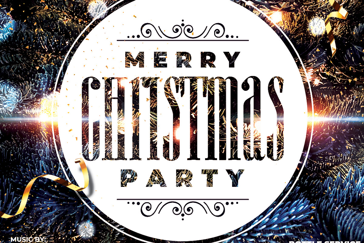 Christmas Flyer Template, a Flyer Template by Hotpin (Photo 3 of 3)