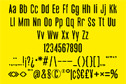 Thamarine Condensed Sans Font, a Sans Serif Font by PeanutButter Type (Thumbnail 6 of 9)