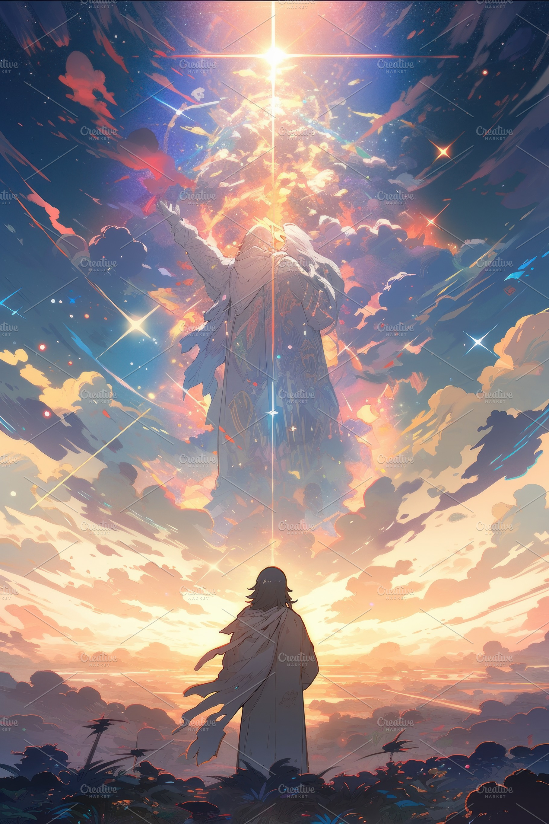 God in the clouds, a Photo by Pictures for you!!!!!!!!!