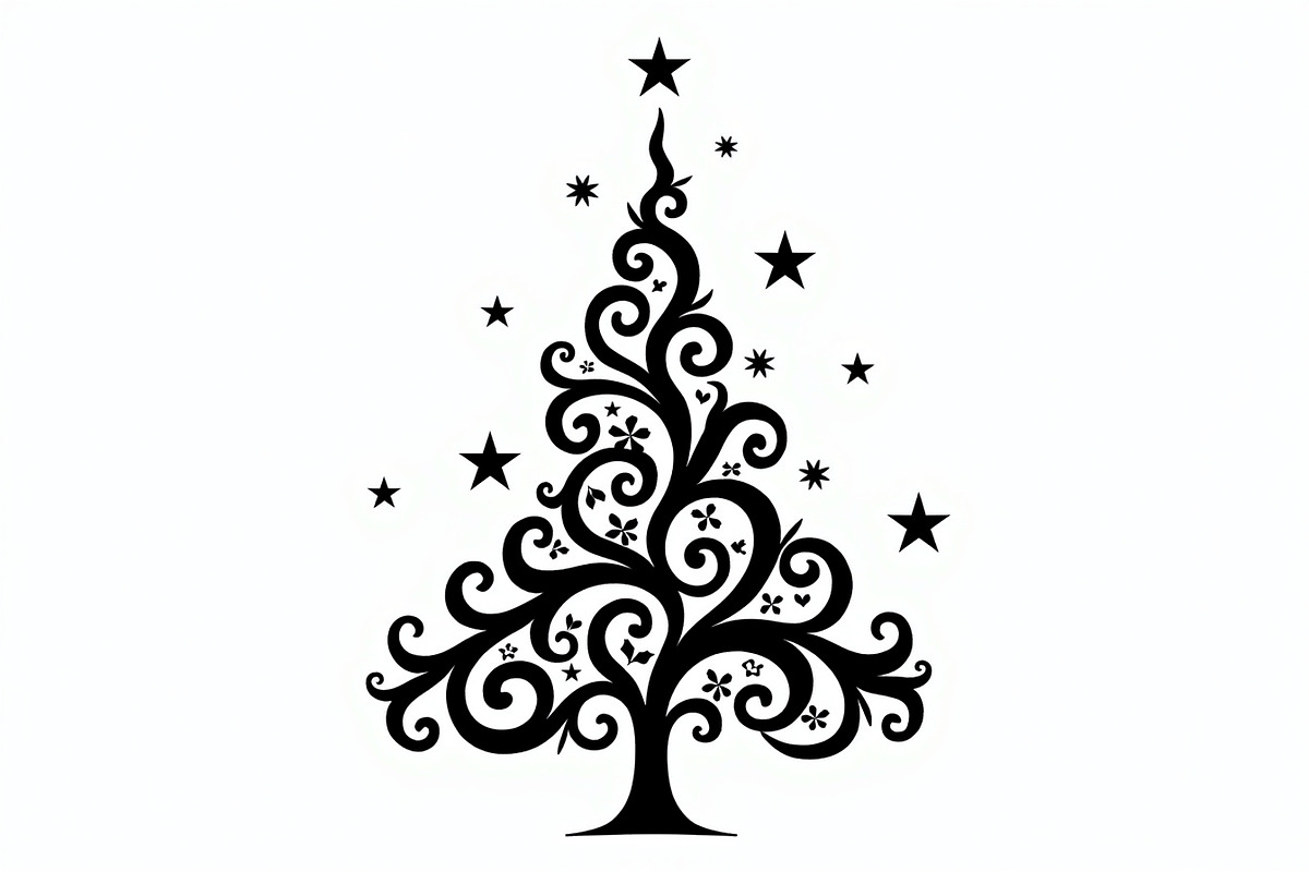 Christmas Laser Cut Ornament Bundle, a Graphic by Designer_Momina (Photo 5 of 14)