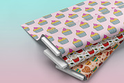 Cupcake Seamless Pattern, a Pattern Graphic by Digital Studio (Thumbnail 8 of 12)